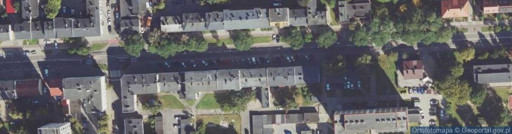 Zdjęcie satelitarne Zwycięstwa ul.