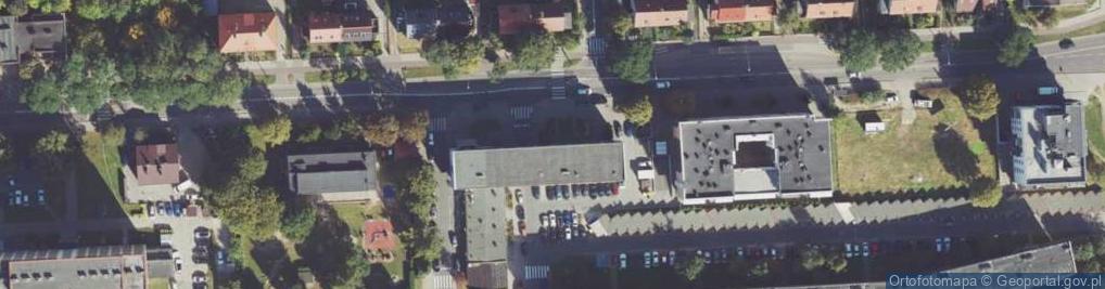 Zdjęcie satelitarne Zwycięstwa ul.