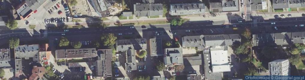 Zdjęcie satelitarne Zwycięstwa ul.