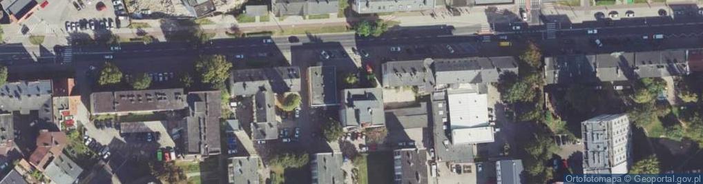 Zdjęcie satelitarne Zwycięstwa ul.