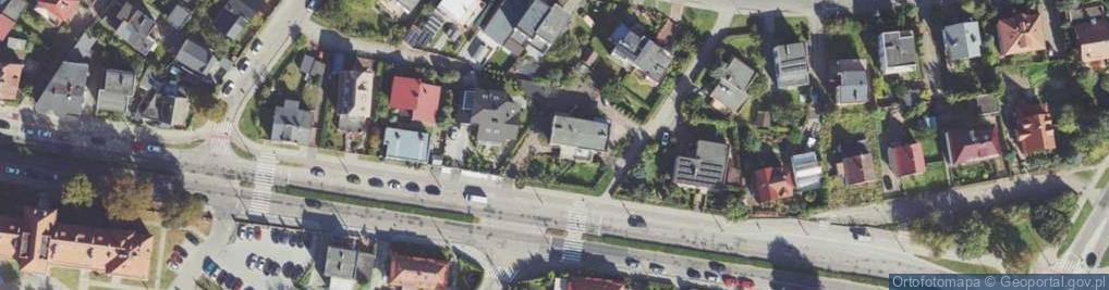 Zdjęcie satelitarne Zwycięstwa ul.