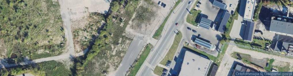 Zdjęcie satelitarne Żwirki i Wigury ul.