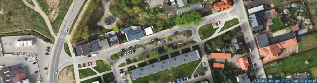 Zdjęcie satelitarne Związku Walki Zbrojnej ul.