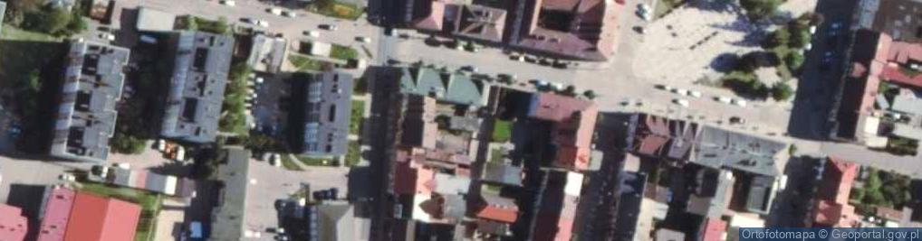 Zdjęcie satelitarne Zwrotna ul.