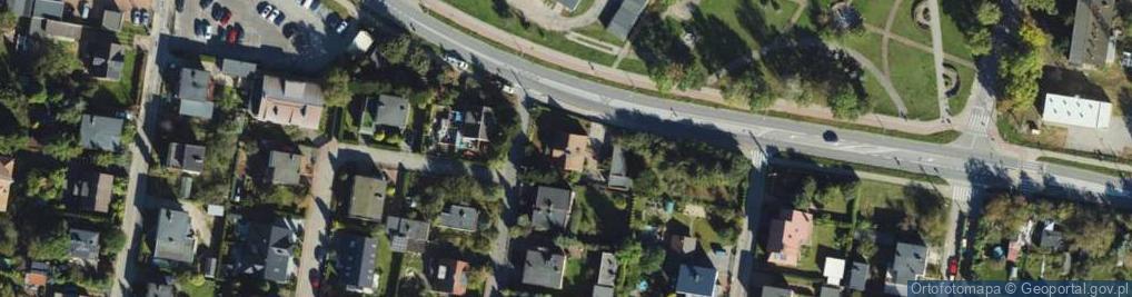 Zdjęcie satelitarne Zwycięstwa ul.