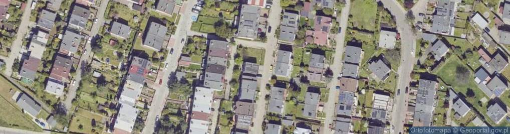 Zdjęcie satelitarne Zwiadowców ul.