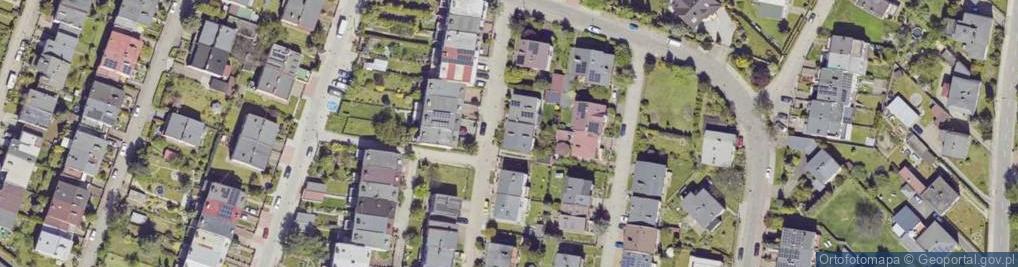 Zdjęcie satelitarne Zwiadowców ul.