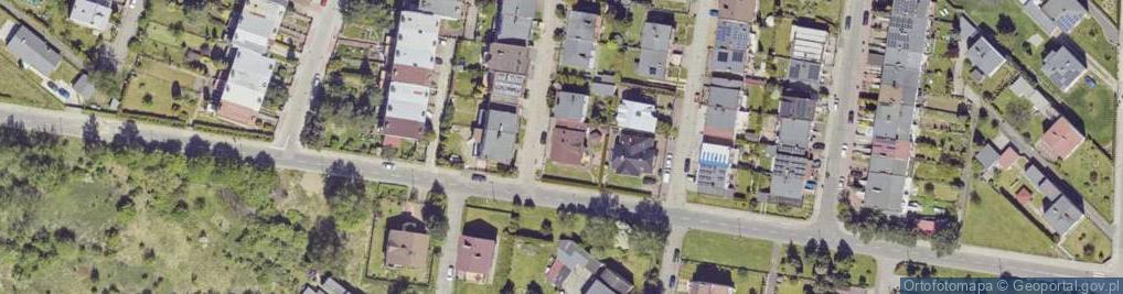 Zdjęcie satelitarne Zwiadowców ul.