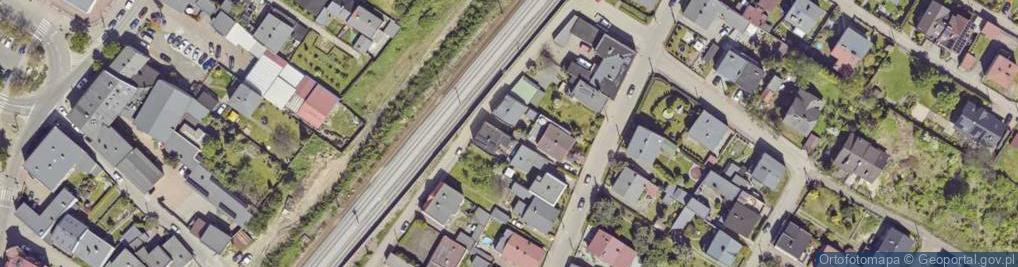 Zdjęcie satelitarne Zwycięstwa ul.