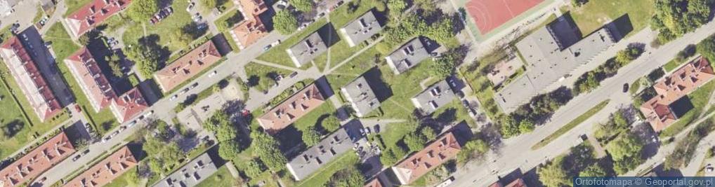 Zdjęcie satelitarne Zwycięstwa ul.