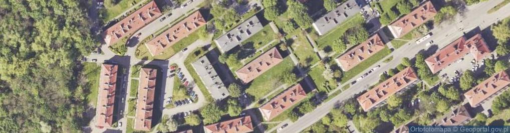 Zdjęcie satelitarne Zwycięstwa ul.