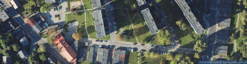 Zdjęcie satelitarne Związku Harcerstwa Polskiego ul.