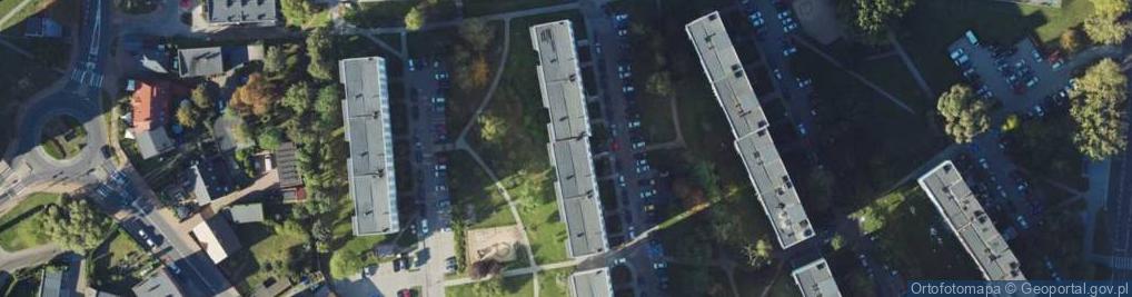 Zdjęcie satelitarne Związku Harcerstwa Polskiego ul.