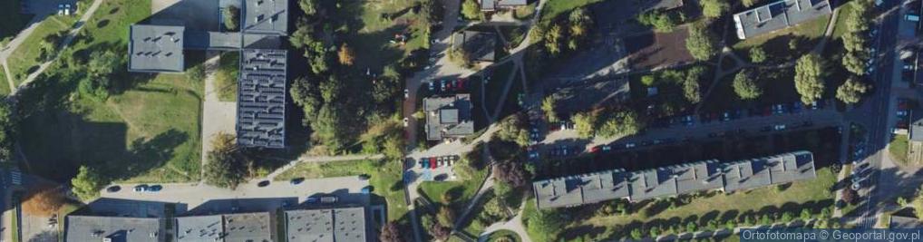 Zdjęcie satelitarne Związku Harcerstwa Polskiego ul.