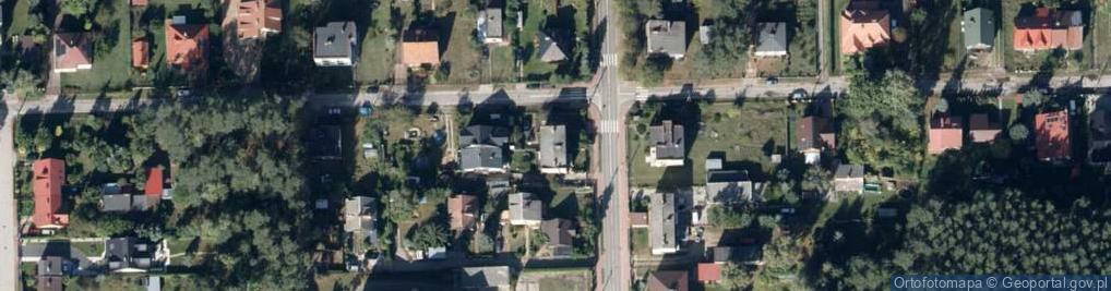 Zdjęcie satelitarne Zwycięzców ul.