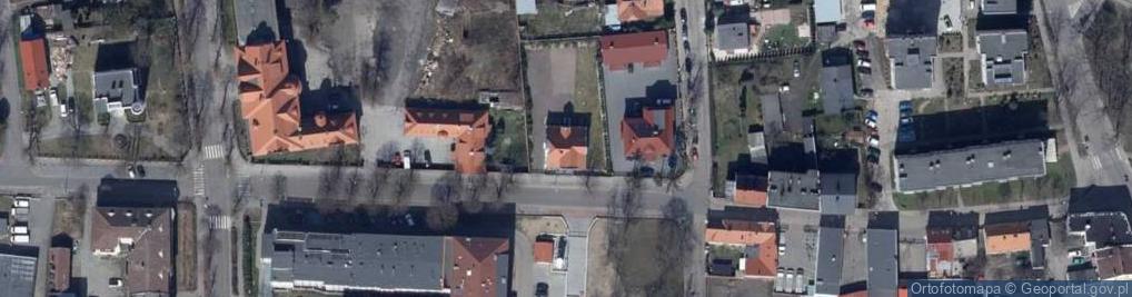 Zdjęcie satelitarne Zwycięstwa ul.