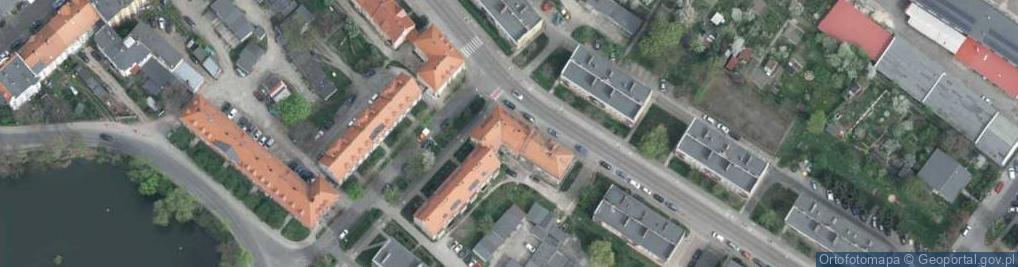 Zdjęcie satelitarne Zwycięstwa ul.