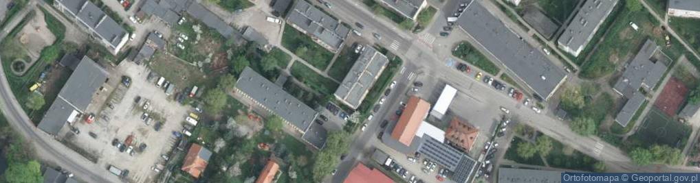 Zdjęcie satelitarne Zwycięstwa ul.