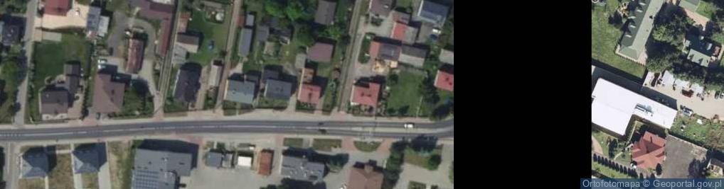 Zdjęcie satelitarne Zwycięstwa ul.
