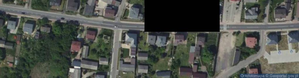 Zdjęcie satelitarne Zwycięstwa ul.