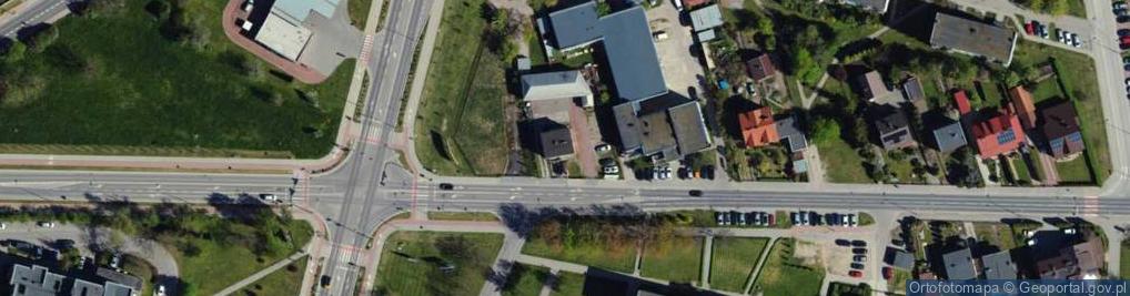 Zdjęcie satelitarne Zwierzyniecka ul.