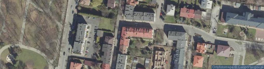 Zdjęcie satelitarne Żwirki Franciszka, kpt. pil. ul.