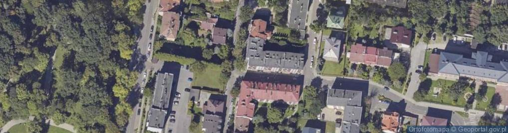 Zdjęcie satelitarne Żwirki Franciszka, kpt. pil. ul.