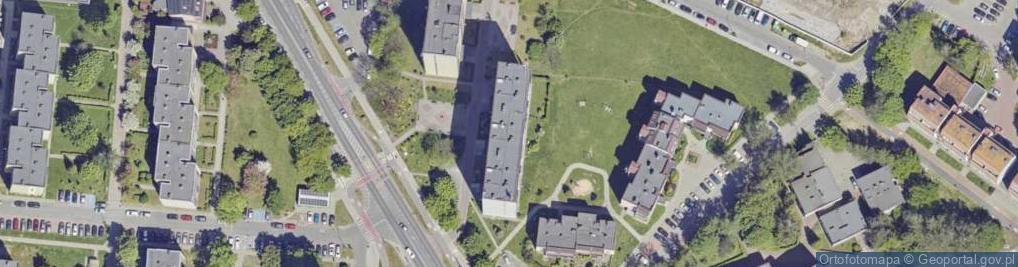 Zdjęcie satelitarne Żwakowska ul.