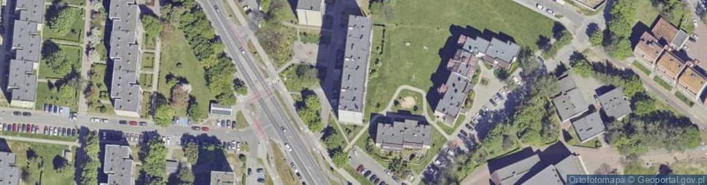 Zdjęcie satelitarne Żwakowska ul.