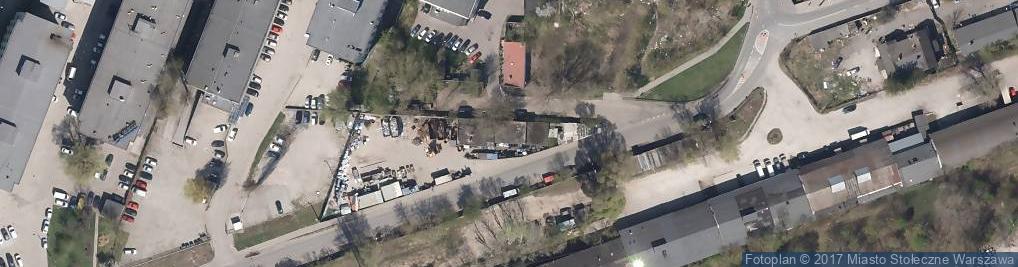 Zdjęcie satelitarne Zwrotnicza ul.