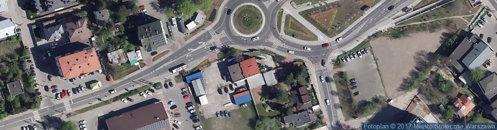 Zdjęcie satelitarne Zwoleńska ul.