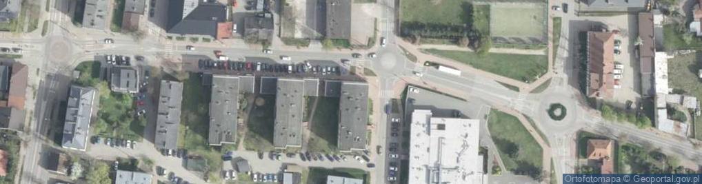 Zdjęcie satelitarne Zwycięstwa ul.