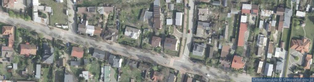 Zdjęcie satelitarne Zwycięstwa ul.