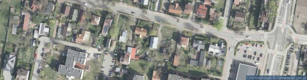 Zdjęcie satelitarne Zwycięstwa ul.