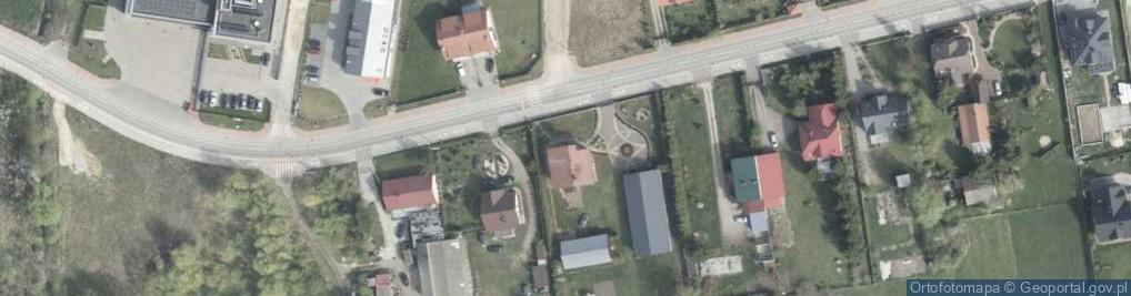 Zdjęcie satelitarne Zwycięstwa ul.