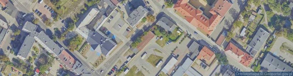 Zdjęcie satelitarne Związków Zawodowych ul.