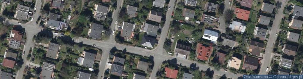 Zdjęcie satelitarne Zwiadowców ul.