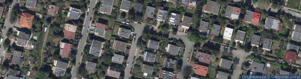 Zdjęcie satelitarne Zwiadowców ul.