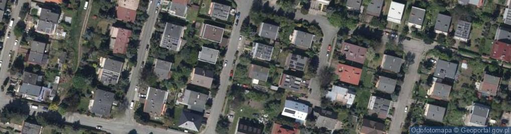 Zdjęcie satelitarne Zwiadowców ul.