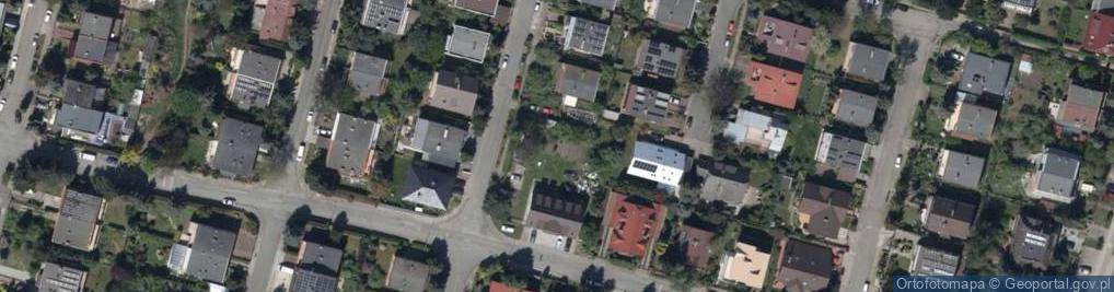 Zdjęcie satelitarne Zwiadowców ul.