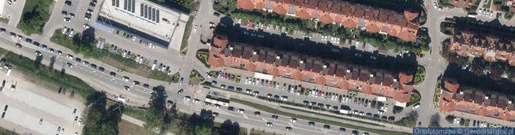 Zdjęcie satelitarne Zwycięska ul.