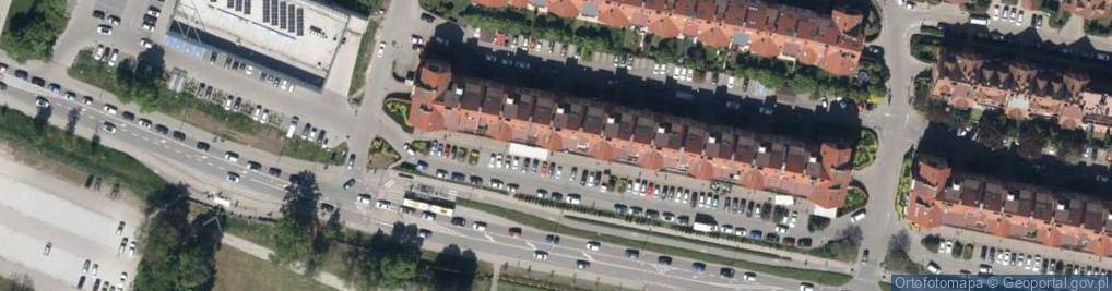 Zdjęcie satelitarne Zwycięska ul.