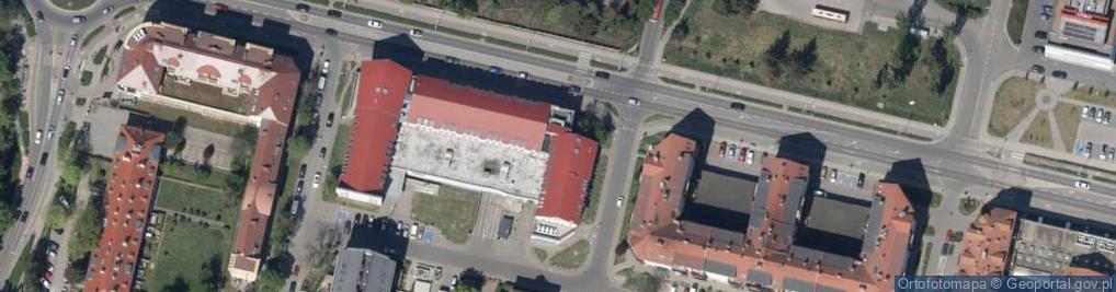 Zdjęcie satelitarne Zwycięska ul.