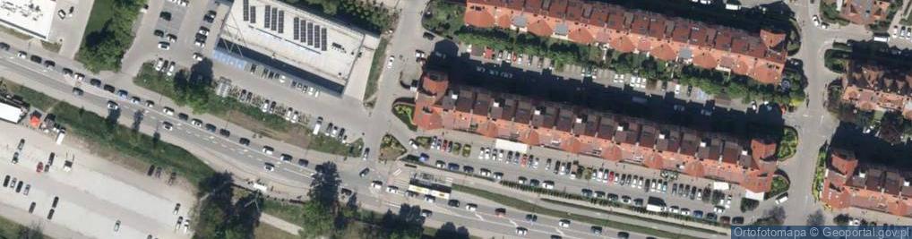 Zdjęcie satelitarne Zwycięska ul.