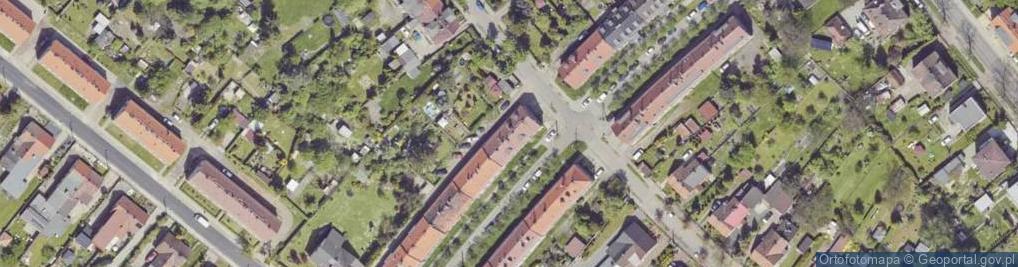 Zdjęcie satelitarne Żwirki i Wigury ul.