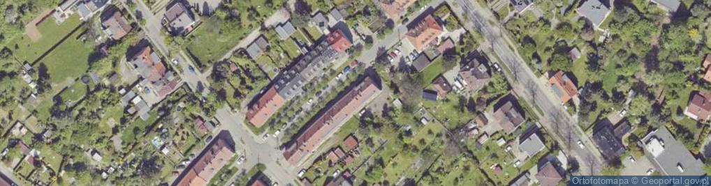 Zdjęcie satelitarne Żwirki i Wigury ul.