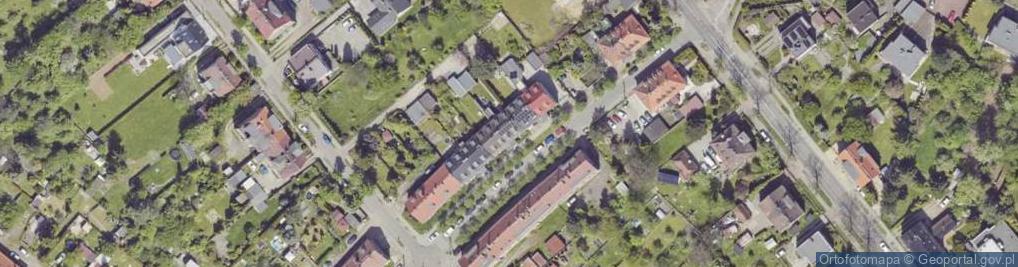 Zdjęcie satelitarne Żwirki i Wigury ul.