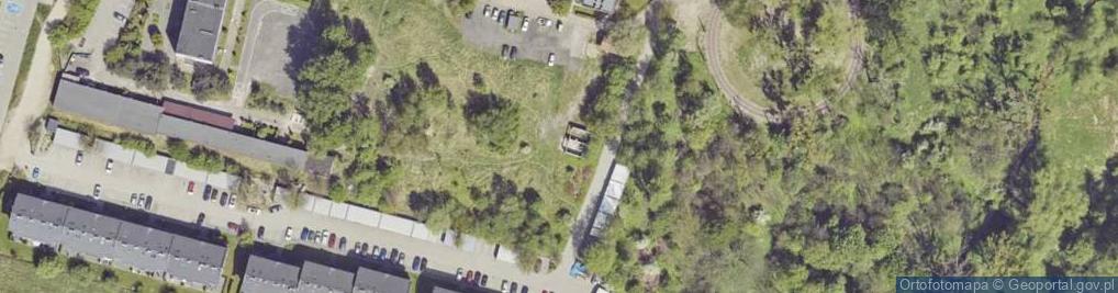 Zdjęcie satelitarne Zwrotnicza ul.
