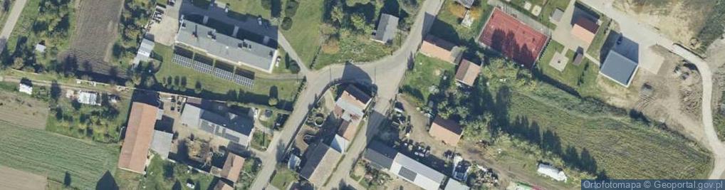 Zdjęcie satelitarne Zwanowice ul.