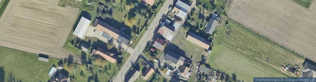 Zdjęcie satelitarne Zwanowice ul.